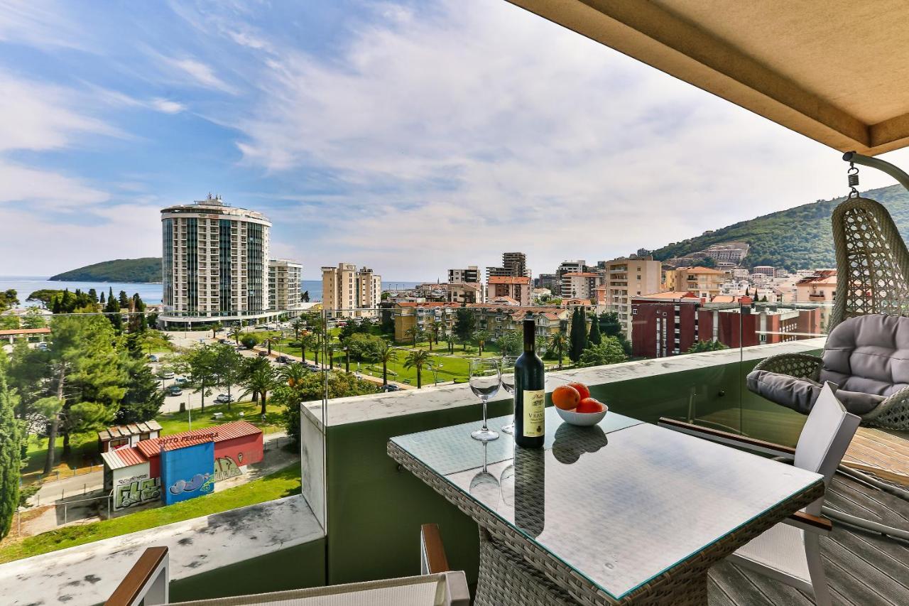 Apartamento Lux Panorama Budva Exterior foto