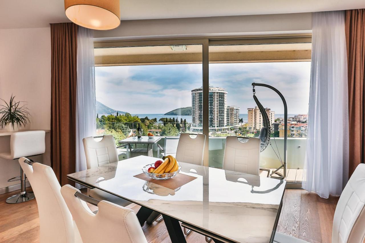 Apartamento Lux Panorama Budva Exterior foto