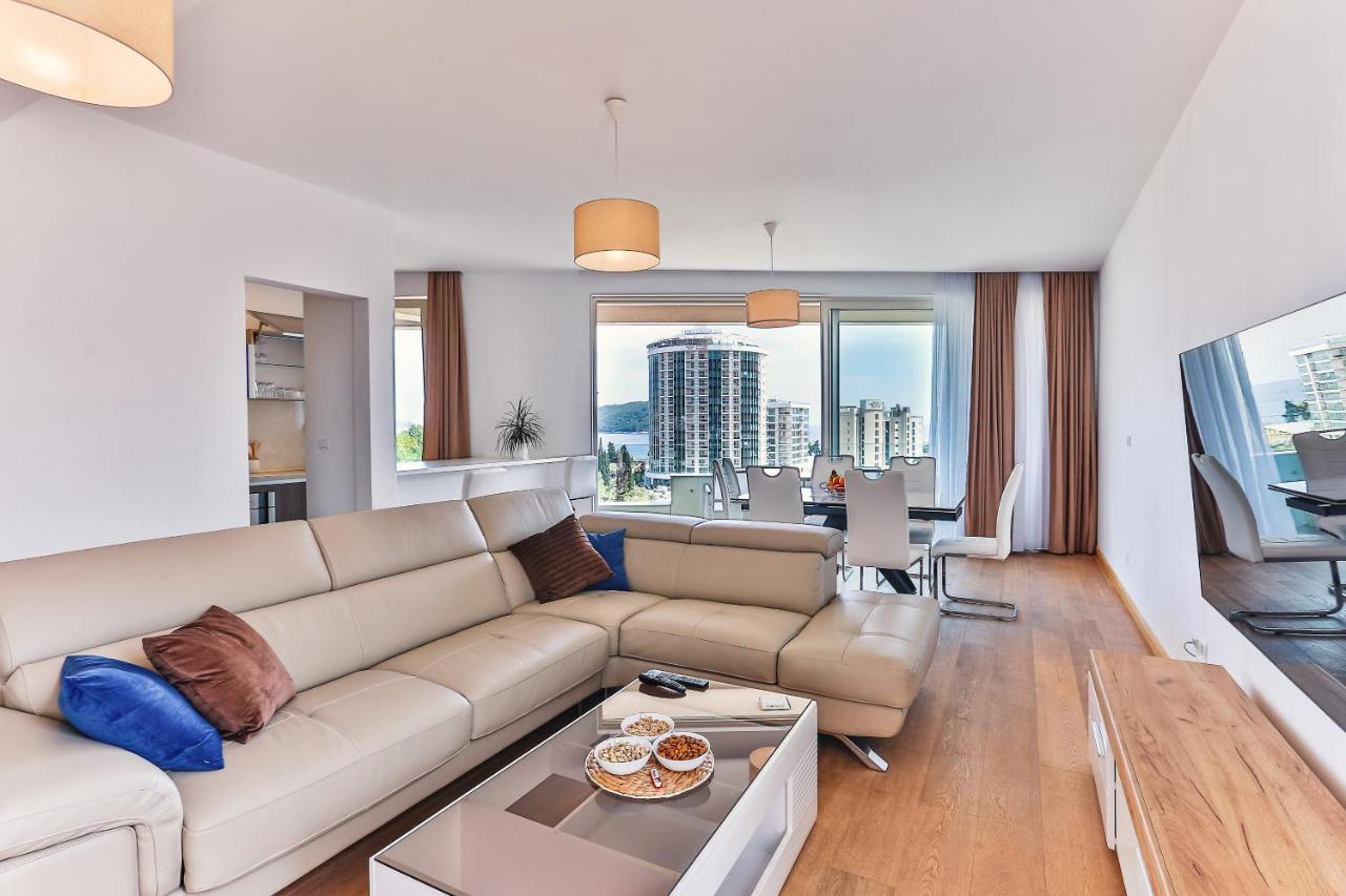 Apartamento Lux Panorama Budva Exterior foto