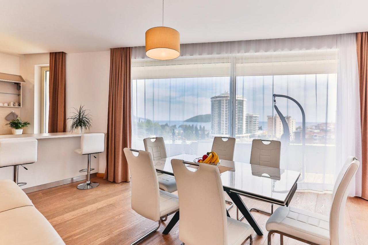 Apartamento Lux Panorama Budva Exterior foto