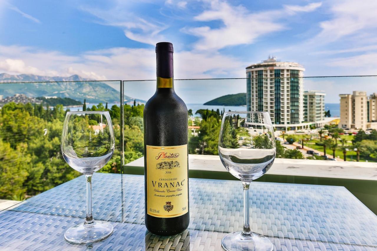 Apartamento Lux Panorama Budva Exterior foto
